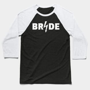 Bride Flash (Hen Night / Bachelorette Party / White) Baseball T-Shirt